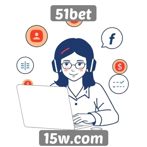 Como funciona o suporte ao cliente da 51bet
